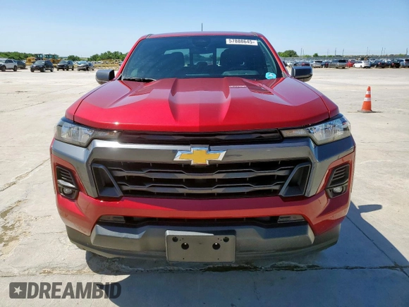 2024 Chevrolet Colorado 2WD LT z VIN 1GCGSCEC8R1107964, wystawiony jako Copart lot #57888645 z przebiegiem 17 430 mil mil oraz Szkoda całkowita • Salvage title. Historia ofert i sprzedaży dostępna na DreamBid. Obrazek 5.