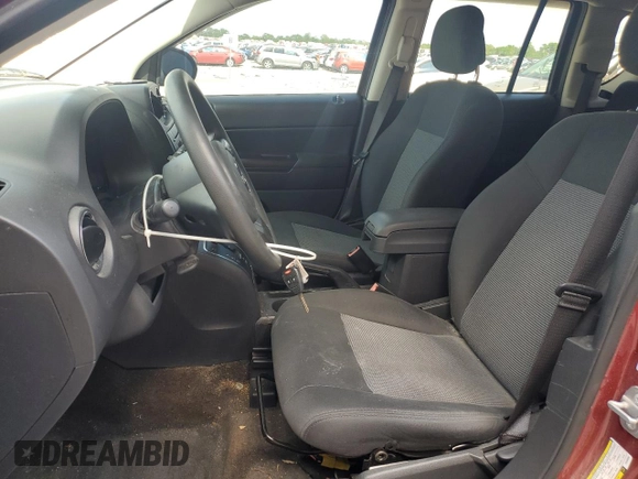 2015 Jeep Compass Sport with VIN 1C4NJCBA7FD190830, listed as a Copart auction lot 55648455 with 106,758 mi miles and Salvage Title. Bid and sale history available at carsss.com. Image 7.