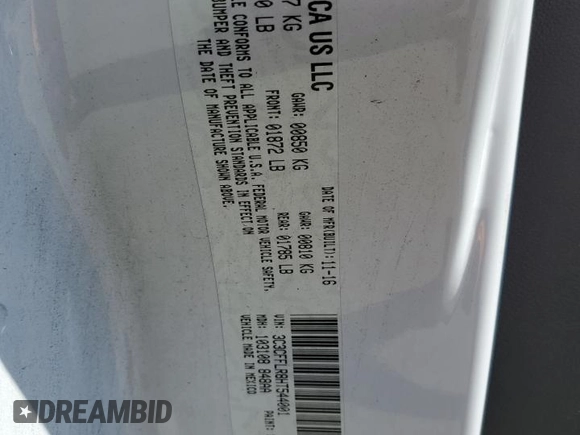 2017 FIAT 500 Pop z VIN 3C3CFFLR8HT544001, wystawiony jako Copart lot #49468035 z przebiegiem 57 079 mil mil oraz Szkoda całkowita • Salvage title. Historia ofert i sprzedaży dostępna na DreamBid. Obrazek 13.