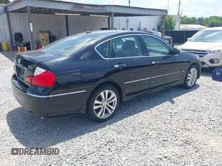 2010 Infiniti M with VIN JN1CY0AR7AM961551, listed as a IAAI auction lot 42160381 with Not Provided miles. Bid and sale history available at carsss.com. Image 4.