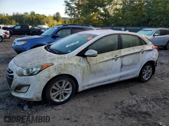 2013 Hyundai Elantra GT with VIN KMHD35LE1DU106903, listed as a Copart auction lot 72471284 with 0 mi miles and Clean Title. Bid and sale history available at carsss.com. Image 1.