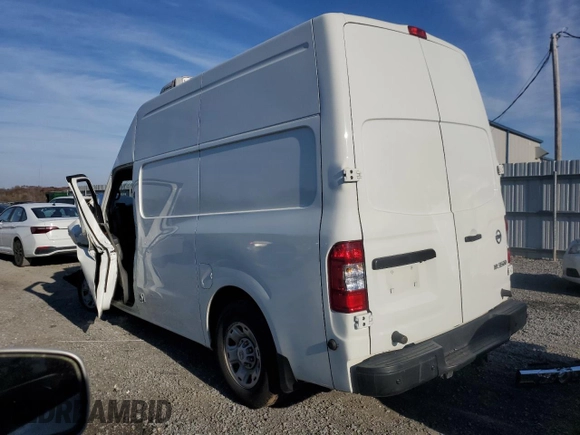 2019 Nissan NV Cargo SV z VIN 1N6AF0LY6KN805184, wystawiony jako Copart lot #83629974 z przebiegiem Nie podano mil oraz Szkoda całkowita • Salvage title. Historia ofert i sprzedaży dostępna na DreamBid. Obrazek 2.