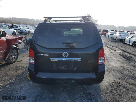 2011 Nissan Pathfinder Silver with VIN 5N1AR1NB7BC634932, listed as a Copart auction lot 86337234 with 179,956 mi miles and Salvage Title. Bid and sale history available at carsss.com. Image 6.