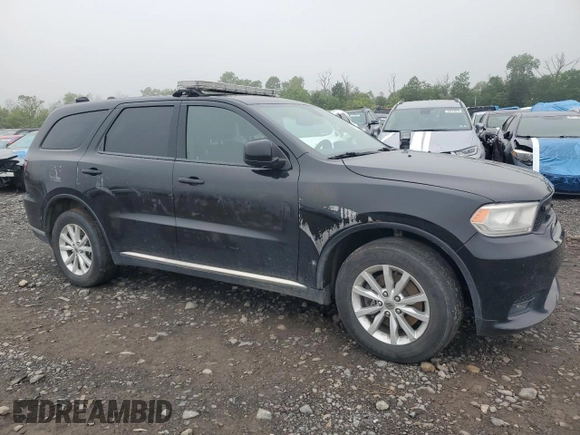 2020 Dodge Durango Pursuit with VIN 1C4RDJFG7LC369821, listed as a Copart auction lot 55923875 with 34,772 mi miles and Salvage title. Bid and sale history available at DreamBid. Image 4.