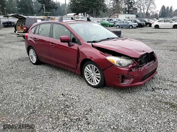 2012 Subaru Impreza Wagon 2.0i Premium with VIN JF1GPAD6XCG217040, listed as a Copart auction lot 82801444 with 127,602 mi miles and Salvage Title. Bid and sale history available at carsss.com. Image 12.