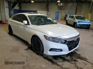 2019 Honda Accord Touring with VIN 1HGCV2F93KA005692, listed as a Copart auction lot 55985265 with 93,414 mi miles and Salvage title. Bid and sale history available at DreamBid. Image 13.