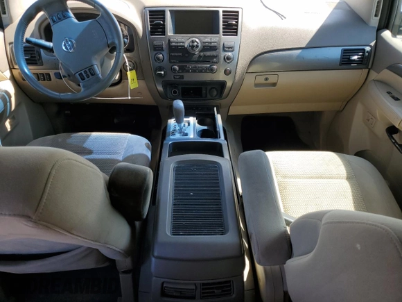 2008 Nissan Armada SE z VIN 5N1AA08C18N619362, wystawiony jako Copart lot #48563895 z przebiegiem Nie podano mil oraz Szkoda całkowita • Salvage title. Historia ofert i sprzedaży dostępna na DreamBid. Obrazek 8.