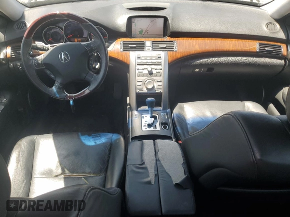 2005 Acura RL with VIN JH4KB16525C003353, listed as a Copart auction lot 61228265 with 150,548 mi miles and Salvage title. Bid and sale history available at DreamBid. Image 8.
