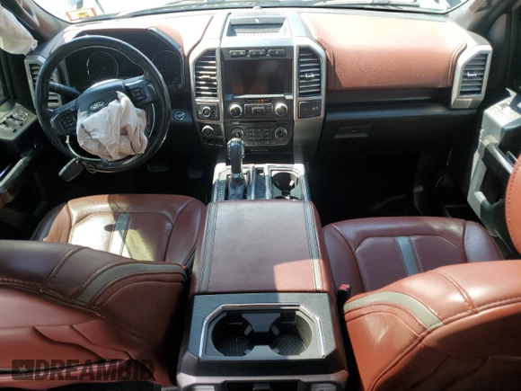 2018 Ford F-150 XL with VIN 1FTFW1E11JFD72882, listed as a Copart auction lot 54315135 with 0 mi miles and Salvage Title. Bid and sale history available at carsss.com. Image 8.