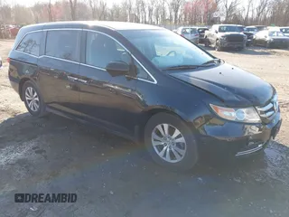 2017 Honda Odyssey SE with VIN 5FNRL5H31HB020510, listed as a IAAI auction lot 41877937 with 105,690 mi miles and . Bid and sale history available at carsss.com. Image 1.