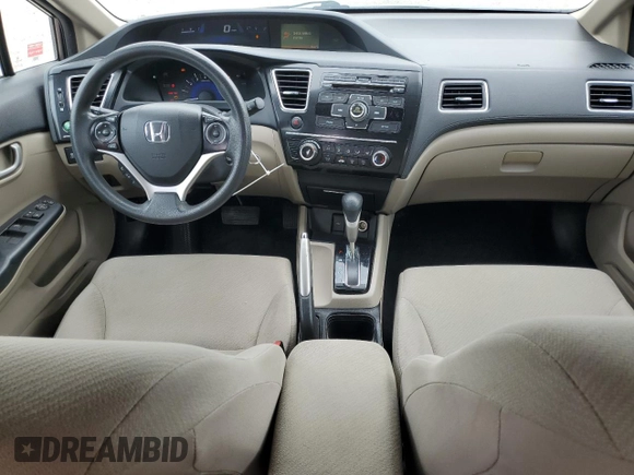 2013 Honda Civic LX z VIN 19XFB2F54DE292297, wystawiony jako Copart lot #58866645 z przebiegiem 118 321 mil mil oraz Szkoda całkowita • Salvage title. Historia ofert i sprzedaży dostępna na DreamBid. Obrazek 8.