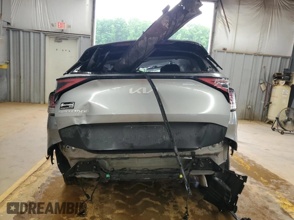 2023 Kia Sportage LX with VIN KNDPU3AF7P7182210, listed as a Copart auction lot 54391655 with Not Provided miles and Salvage Title. Bid and sale history available at carsss.com. Image 6.