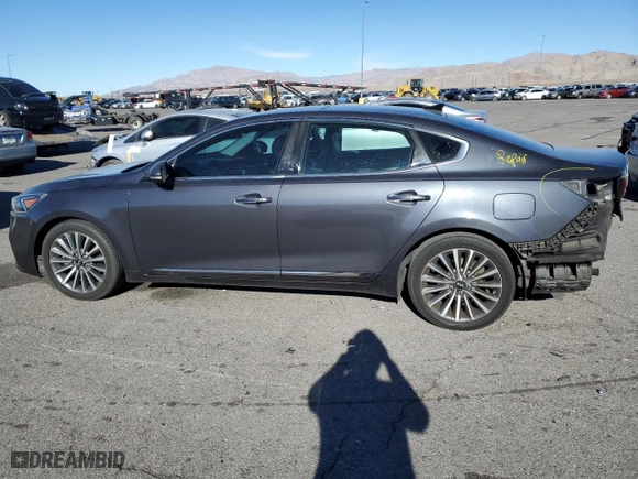 2017 Kia Cadenza Technology with VIN KNALC4J15H5077770, listed as a Copart auction lot 79925594 with 148,044 mi miles and Salvage Title. Bid and sale history available at carsss.com. Image 2.