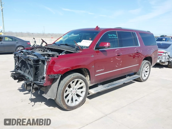2020 GMC Yukon XL Denali with VIN 1GKS1HKJ3LR238701, listed as a IAAI auction lot 41724274 with 107,323 mi miles and . Bid and sale history available at DreamBid. Image 17.