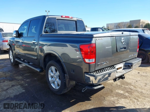 2011 Nissan Titan SL with VIN 1N6BA0EC5BN307529, listed as a IAAI auction lot 41729522 with 221,260 mi miles. Bid and sale history available at carsss.com. Image 3.