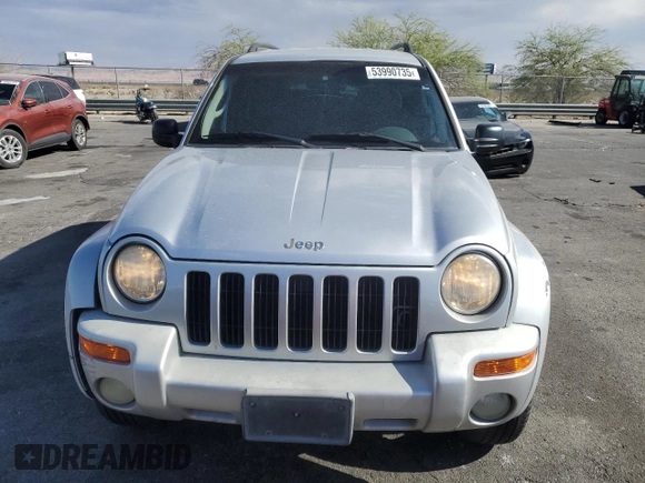 2002 Jeep Liberty Limited с VIN 1J4GL58K82W221381, выставлен на аукционе Copart как лот 53990735 с пробегом 133 036 миль миль и Списание • Salvage title. История ставок и продаж доступна на DreamBid. Изображение 5.