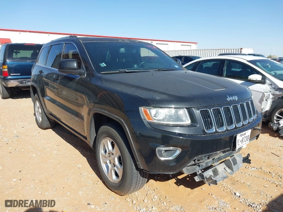 2014 Jeep Grand Cherokee Laredo with VIN 1C4RJEAG1EC348070, listed as a IAAI auction lot 41950898 with 129,883 mi miles. Bid and sale history available at carsss.com. Image 13.
