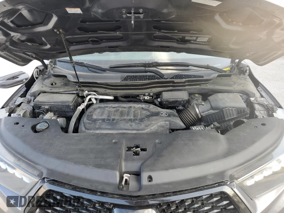 2019 Acura MDX Technology with VIN 5J8YD4H09KL000052, listed as a Copart auction lot 51593225 with 64,457 mi miles and Salvage title. Bid and sale history available at DreamBid. Image 12.