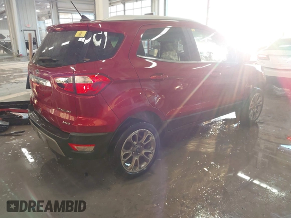 2019 Ford EcoSport Titanium with VIN MAJ6S3KL0KC310265, listed as a IAAI auction lot 41390172 with 93,731 mi miles and . Bid and sale history available at DreamBid. Image 4.