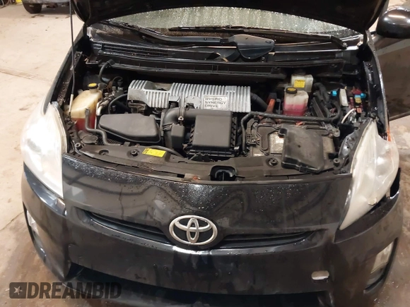 2011 Toyota Prius I with VIN JTDKN3DU2B5322430, listed as a IAAI auction lot 41466240 with Not Provided miles and . Bid and sale history available at DreamBid. Image 10.