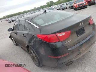 2015 Kia Optima LX with VIN 5XXGM4A77FG357303, listed as a IAAI auction lot 42078648 with 181,904 mi miles. Bid and sale history available at carsss.com. Image 3.