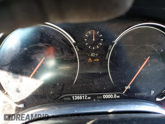 2016 BMW 7 Series 740i with VIN WBA7E2C53GG504463, listed as a Copart auction lot 47725315 with 136,617 mi miles and Salvage Title. Bid and sale history available at carsss.com. Image 9.