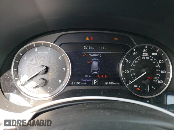2021 Infiniti QX50 Pure z VIN 3PCAJ5AA0MF110169, wystawiony jako Copart lot #46043353 z przebiegiem 41 107 mil mil oraz . Historia ofert i sprzedaży dostępna na DreamBid. Obrazek 9.