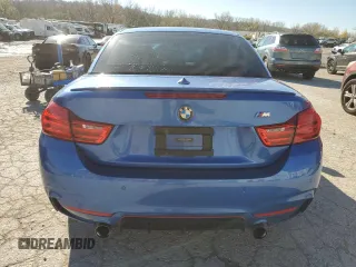 2014 BMW 4 Series 435i with VIN WBA3T3C57EJ876494, listed as a Copart auction lot 80781524 with 49,541 mi miles and Salvage title. Bid and sale history available at DreamBid. Image 6.