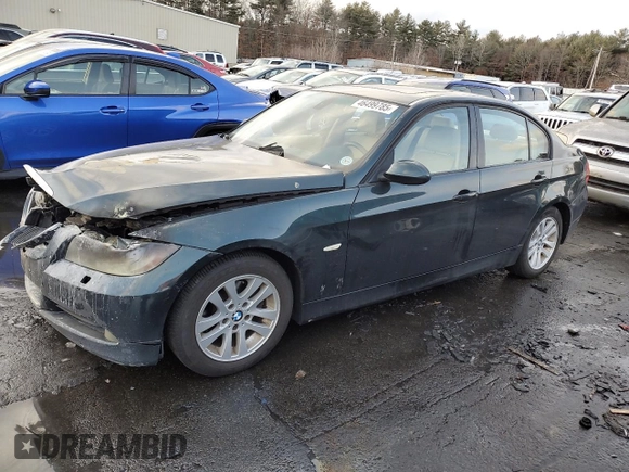 2006 BMW 3 Series 325xi with VIN WBAVD13526KV06530, listed as a Copart auction lot 46499785 with 200,726 mi miles and Salvage Title. Bid and sale history available at carsss.com. Image 1.