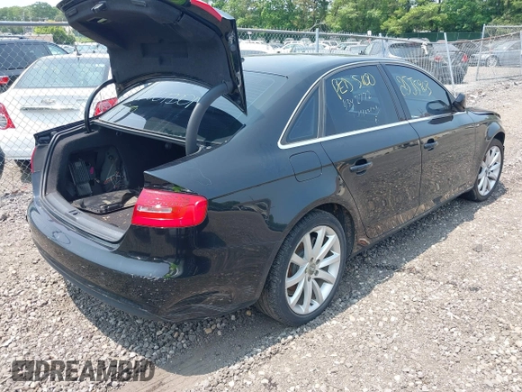2013 Audi A4 Premium Plus с VIN WAUFFAFL8DN033415, выставлен на аукционе IAAI как лот 42458339 с пробегом Не указан миль и . История ставок и продаж доступна на DreamBid. Изображение 4.
