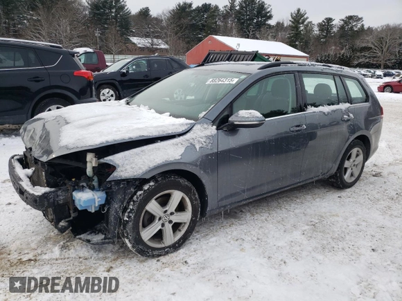 2015 Volkswagen Golf SportWagen TDI SEL with VIN 3VWCA7AU4FM515235, listed as a Copart auction lot 88264315 with 192,165 mi miles and Salvage Title. Bid and sale history available at carsss.com. Image 1.