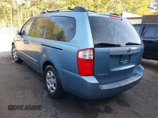 2007 Kia Sedona EX with VIN KNDMB233376173452, listed as a IAAI auction lot 41994451 with 201,849 mi miles. Bid and sale history available at carsss.com. Image 3.