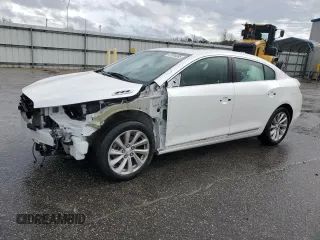 2016 Buick LaCrosse Leather with VIN 1G4GB5G37GF191618, listed as a Copart auction lot 47594085 with 48,649 mi miles and Salvage Title. Bid and sale history available at carsss.com. Image 1.