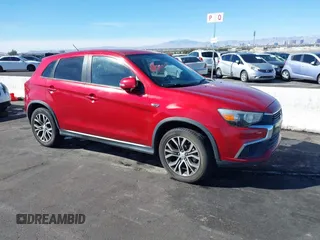 2016 Mitsubishi Outlander Sport 2.0 ES with VIN JA4AP3AU1GZ058556, listed as a IAAI auction lot 41693008 with 61,542 mi miles. Bid and sale history available at carsss.com. Image 1.