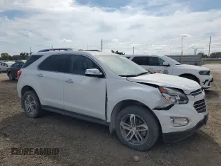 2016 Chevrolet Equinox LTZ with VIN 2GNFLGEK0G6293444, listed as a Copart auction lot 71811204 with 44,959 mi miles and Salvage Title. Bid and sale history available at carsss.com. Image 4.