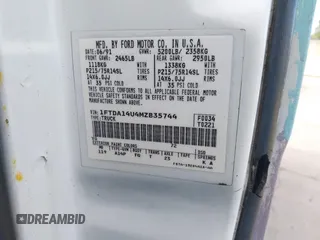 1991 Ford Aerostar z VIN 1FTDA14U4MZB35744, wystawiony jako IAAI lot #41690841 z przebiegiem 74 194 mil mil oraz . Historia ofert i sprzedaży dostępna na DreamBid. Obrazek 9.