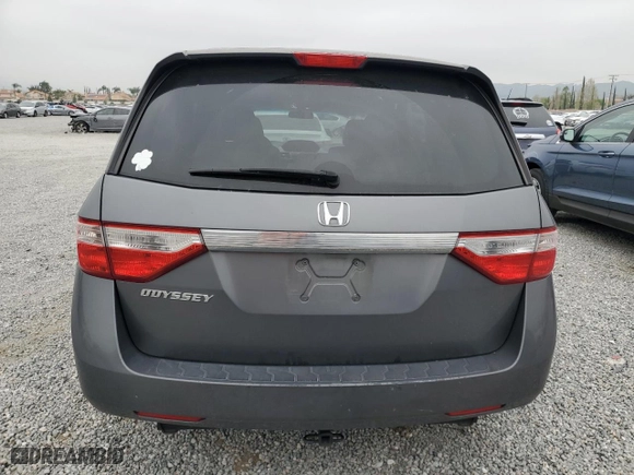 2012 Honda Odyssey EX with VIN 5FNRL5H42CB106894, listed as a Copart auction lot 50588125 with 153,776 mi miles and Salvage Title. Bid and sale history available at carsss.com. Image 6.