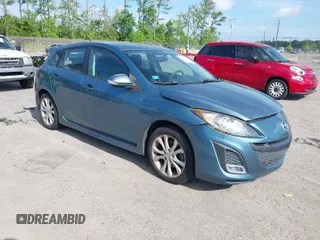 2010 Mazda Mazda3 s Grand Touring with VIN JM1BL1H50A1187855, listed as a IAAI auction lot 41981316 with 198,618 mi miles. Bid and sale history available at carsss.com. Image 1.
