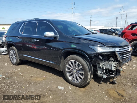 2022 Chevrolet Traverse Premier with VIN 1GNERKKW9NJ195517, listed as a Copart auction lot 51283084 with 30,194 mi miles and Salvage Title. Bid and sale history available at carsss.com. Image 4.