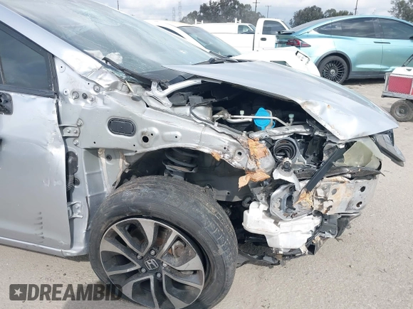 2015 Honda Civic EX with VIN 19XFB2F84FE286402, listed as a IAAI auction lot 41925079 with 108,673 mi miles and . Bid and sale history available at DreamBid. Image 6.