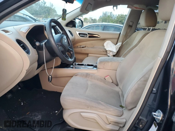 2016 Nissan Pathfinder Platinum with VIN 5N1AR2MNXGC606129, listed as a Copart auction lot 85046964 with 84,848 mi miles and Salvage Title. Bid and sale history available at carsss.com. Image 7.