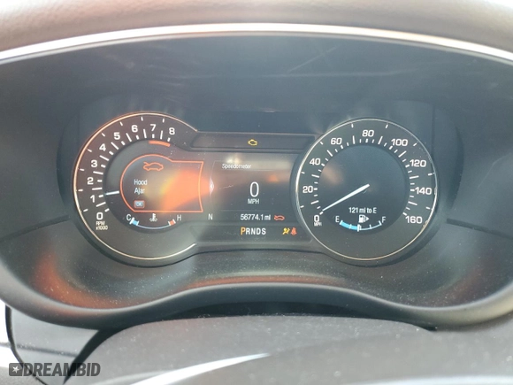 2017 Lincoln MKC Premiere with VIN 5LMCJ1D92HUL46444, listed as a Copart auction lot 87387134 with 56,774 mi miles and Salvage Title. Bid and sale history available at carsss.com. Image 9.