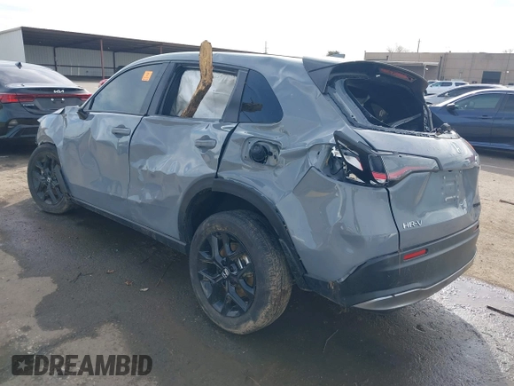 2024 Honda HR-V Sport with VIN 3CZRZ1H55RM730235, listed as a IAAI auction lot 41559164 with 1 mi miles. Bid and sale history available at carsss.com. Image 3.