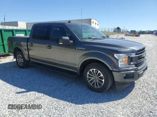 2020 Ford F-150 XL with VIN 1FTEW1CP5LFB12474, listed as a Copart auction lot 50031445 with 60,660 mi miles and Salvage Title. Bid and sale history available at carsss.com. Image 4.