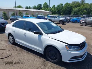 2015 Volkswagen Jetta S with VIN 3VW2K7AJXFM339645, listed as a IAAI auction lot 42596956 with 78,135 mi miles and . Bid and sale history available at DreamBid. Image 1.