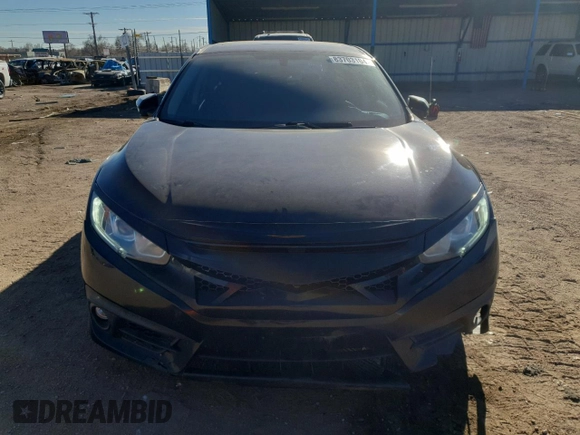 2017 Honda Civic EX-T with VIN 2HGFC1E32HH630878, listed as a Copart auction lot 83703104 with 93,221 mi miles and Salvage Title. Bid and sale history available at DreamBid. Image 5.