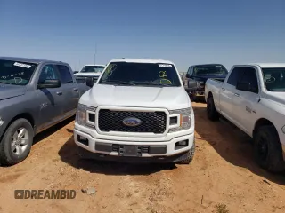 2018 Ford F-150 XL with VIN 1FTEW1E53JKF74547, listed as a Copart auction lot 51710635 with 202,356 mi miles and Clean Title. Bid and sale history available at DreamBid. Image 5.