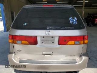 2003 Honda Odyssey EX-L with VIN 5FNRL18963B087397, listed as a Copart auction lot 62392415 with 261,737 mi miles and Salvage title. Bid and sale history available at DreamBid. Image 6.