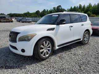 2011 Infiniti QX56 7-passenger with VIN JN8AZ2NE1B9004619, listed as a Copart auction lot 59404484 with 234,215 mi miles and Clean Title. Bid and sale history available at carsss.com. Image 1.