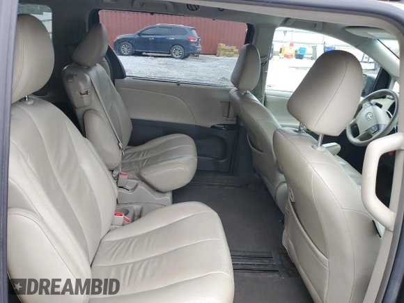 2012 Toyota Sienna with VIN 5TDKA3DC8CS009526, listed as a Copart auction lot 80279714 with 186,703 mi miles and Salvage Title. Bid and sale history available at DreamBid. Image 11.